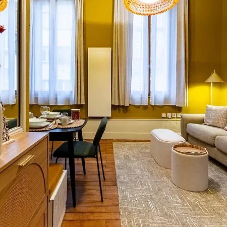 Apartment La Belle Jeannine - T2 40 M2 - Calme, Central, De Gamme, Equipe Dijon