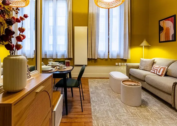 Appartamento La Belle Jeannine - T2 40 M2 - Calme, Central, De Gamme, Equipe Digione